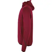 Stanno Plaza Hooded Half Zip Top Rood | Maat M