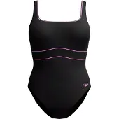 Speedo eco new contour eclipse 1p bla/pin wedstrijd badpak dames -