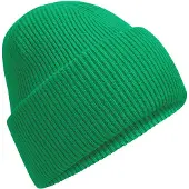 Beechfield Unisex Classic Engineered Crown Beanie voor volwassenen (Kelly Groen)