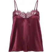 LASCANA Slaapshirt bordeaux