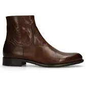 Black Label Bruine leren boots | Maat 47