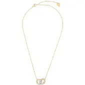 GUESS Ketting goud / zilver / transparant