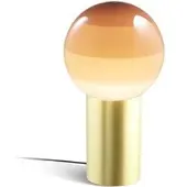 Marset Design tafellamp Dipping Light, crème / amber, Woon-/ Eetkamer, Glas, Design, tafellamp