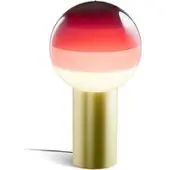 Marset Design tafellamp Dipping Light, rood, Woon-/ Eetkamer, Glas, Design, tafellamp