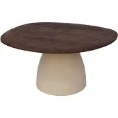 Brix salontafel marron - mangohout 86 cm