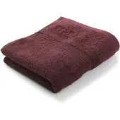 BOSS Katoenen handdoek met logostiksel