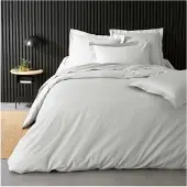 Promo Linge Effen Percale Dekbedovertrek - Luxe en Comfort Beddengoedset