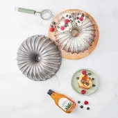Karaca -Cake vorm-Gesneden cakevorm-25,5 cm -Antrasit-Bakvorm