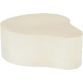 LivingFurn D - salontafel organic sandy 85cm beton / mdf