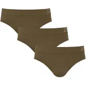Sloggi Slip 'Briefs' bruin / olijfgroen