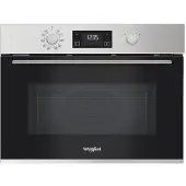 Whirlpool MBP A540 X Combinatie-magnetron - 40 liter inhoud - 1000 W magnetron - Convectie - Roestvrij staal
