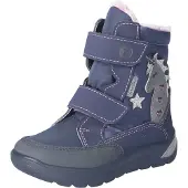 Ricosta Snowboots 'Annika' marine / grijs / oudroze / zilver