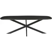 Natur24 Jesper Danish Oval Black 180cm-13865