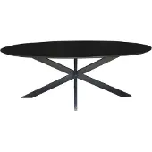 LivingFurn eetkamertafel oslo ovaal acasia hout 210 cm