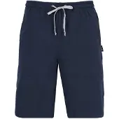 Hajo Heren sweat-bermuda blauw - Blauw - Maat - 52