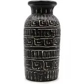 Ancient Wisdom Griekse rechte vaas - Chocolade