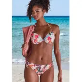 LASCANA Bikinibroekje Imani met zomerse bladerenprint | Maat 38
