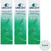 Unicare - Alles-in-één - 3 x 200ml - Lenzenvloeistof voor Harde contactlenzen - Premium Oogverzorging uit Nederland - incl. 3 lenzendoosje