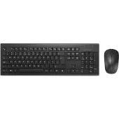 Kensington EQ KM270 Oplaadbare, Draadloze Toetsenbord & Muis - Zwart