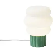 QAZQA Japandi tafellamp groen met opaal glas 18cm - Kumo