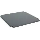 HAY Deksel Colour Crate Lid Metal Large Square Charcoal