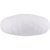 Globen Lighting Bladverk Lampenkap Wit 50 Cm - Lampenkappen Katoen White - 755408
