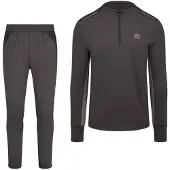 Cruyff Ametrine Trainingspak 1/4-Zip Donkergrijs