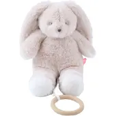 Noukie'S B&M Muzikale Knuffel – 20 cm – Moka