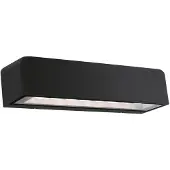 Ks Verlichting - wandlamp - Warwick - buitenlamp - zwart - LED - aluminium - downlighter