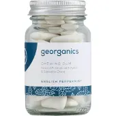 Georganics Chewing gum English peppermint 30 stuks