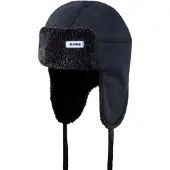 Kama Lapon, softshell hoed, zwart