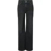 Pieces Jeans 'PCSilke' black denim