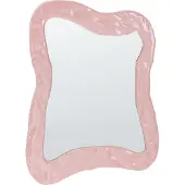 Beliani PENCRAN - Wandspiegel - Roze - MDF