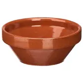 La Dehesa Soepkommen / serveer schaaltje - terracotta - D15 x 7 cm - aardewerk - Spaanse sfeer