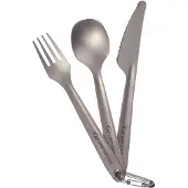 Lifeventure Titanium Superlichte Bestekset