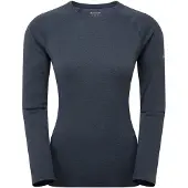 Montane F Dart Long Sleeve T-Shirt, dames, blauw
