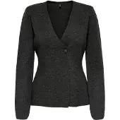 ONLY Gebreid vest 'ONLMYERA' antraciet