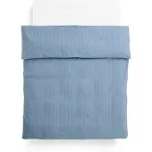 HAY Dekbedovertrek Fineline Duvet Cover Blue-140 x 200 cm