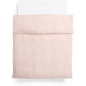 HAY Dekbedovertrek Fineline Duvet Cover Soft Pink-140 x 220 cm