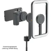 ShiftCam SnapGrip Creator Kit Pro – Veilige magnetische verbinding – Ingebouwde draadloze powerbank – Werkt met de meeste smartphones - Zwart