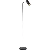 Schöner Wohnen Vloerlamp RIK, zwart, Woon-/ Eetkamer, Aluminium, Modern, vloerlamp