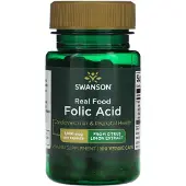 Swanson Health - Echte Voeding Foliumzuur, 1000 mcg - 100 capsules