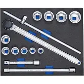 Gedore set sleutels van 3/4", in 3/4 CT-module, 14-delig, model 2005 CT3-32