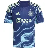 Adidas Functioneel shirt 'Ajax Amsterdam 25/26' lichtblauw / donkerblauw / lichtgroen / wit