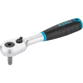 Hazet HiPer fijnvertande omschakelratel voor bits · fijnvertand 863HPB · 1/4 inch (6,3 mm) zeskant hol · Lengte: 116 mm