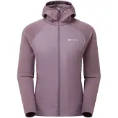 Montane F Sirocco Lite Hoodie, tussenlaag, dames, paars