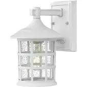 HINKLEY LED Wand Buitenlamp Freeport | 1X E27 Max 40W | IP44 | Dimbaar | Textured White