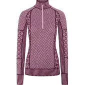 Kari Traa Smekker H/Z, thermoshirt, dames, paars