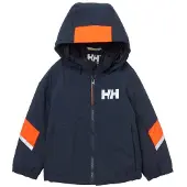 Helly Hansen - Kinder ski jassen - K Rider Jacket Navy voor Unisex - Kindermaat 6 jaar - Marine blauw