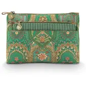 Pip studio Caryn Cosmetic Bags Combi Jabali Green 26x7.5x18cm/22x1x13cm